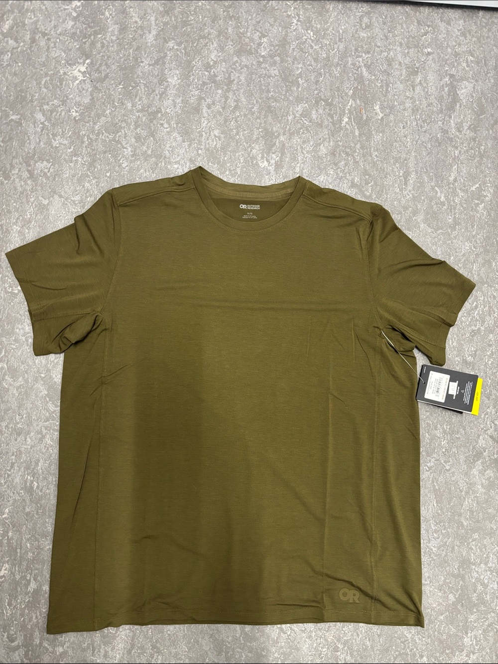 Outdoor Research Men’s Eclipse Sun t shirt Dark Olive Size XL NWT